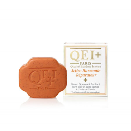 QEI+Harmonie Carrot Lightening Exfoliating Soap