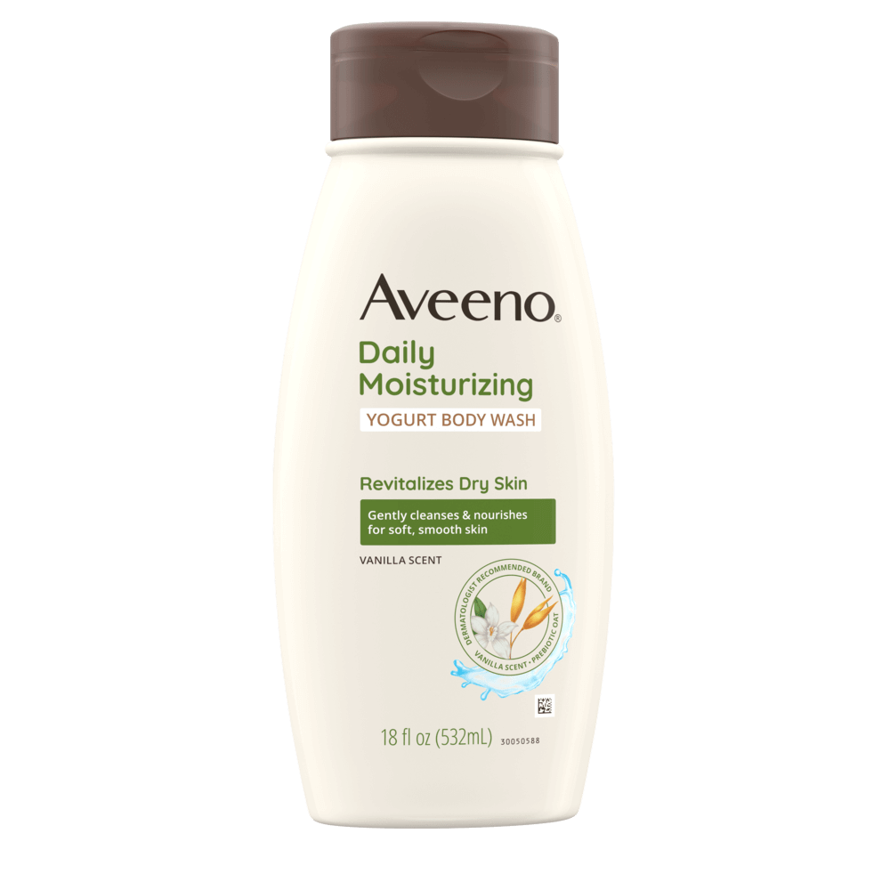 Aveeno Daily Moisturizing Yogurt Body Wash, Vanilla Scent