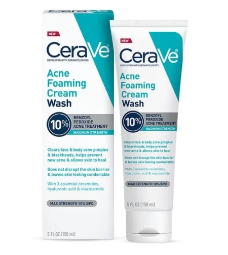 CeraVe Acne Foaming Cream Wash