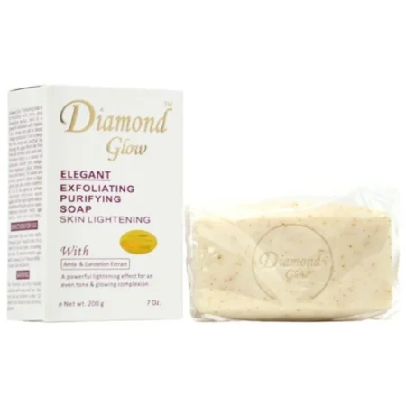 Diamond Glow Elegant Exfoliating Cleansing Soap