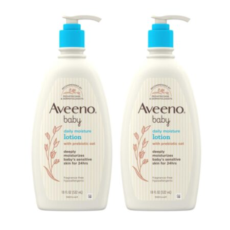 Aveeno Baby Daily Moisture Body Lotion for Sensitive Skin