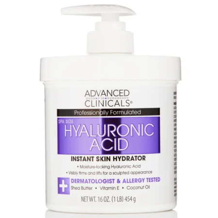 Advanced Clinicals Hyaluronic Acid Hydrating Body Cream