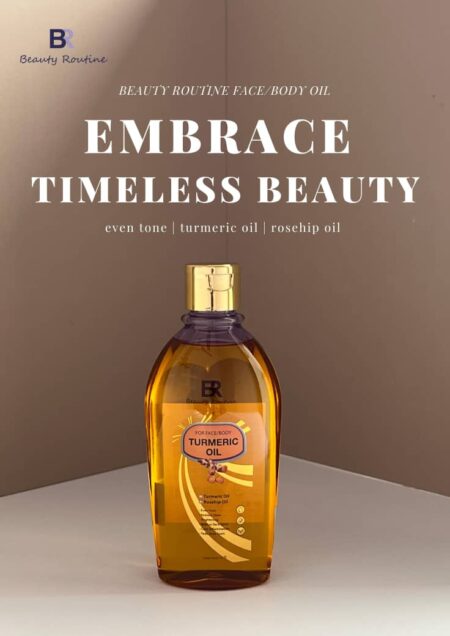 Beauty Routine Tumeric Oil