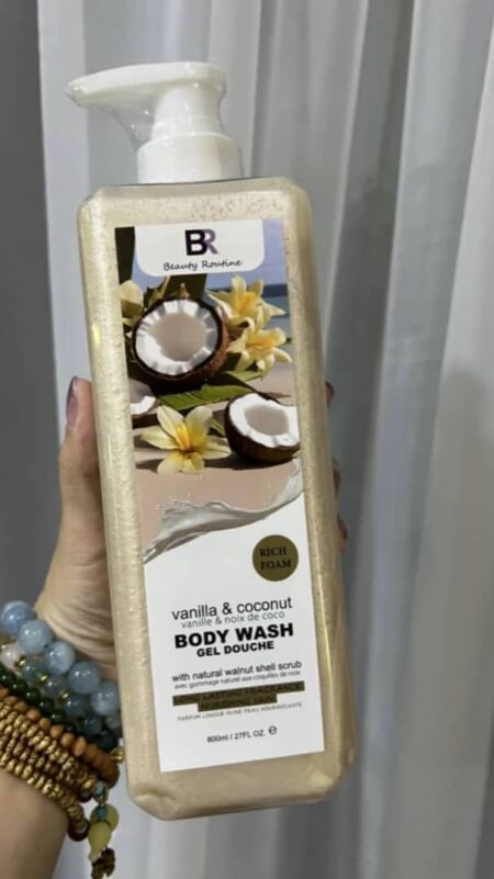 Beauty Routine Vanilla and Coconut Body Wash