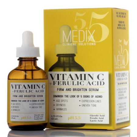 Medix 5.5 Vitamin C and Ferulic Acid Firm and Brighten Serum 1.75 Fl Oz (52ml)