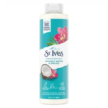 St. Ives Coconut Water & Orchid Hydrating Body Wash 650ml